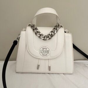 Steve Madden White Bremmy Crossbody Bag B343